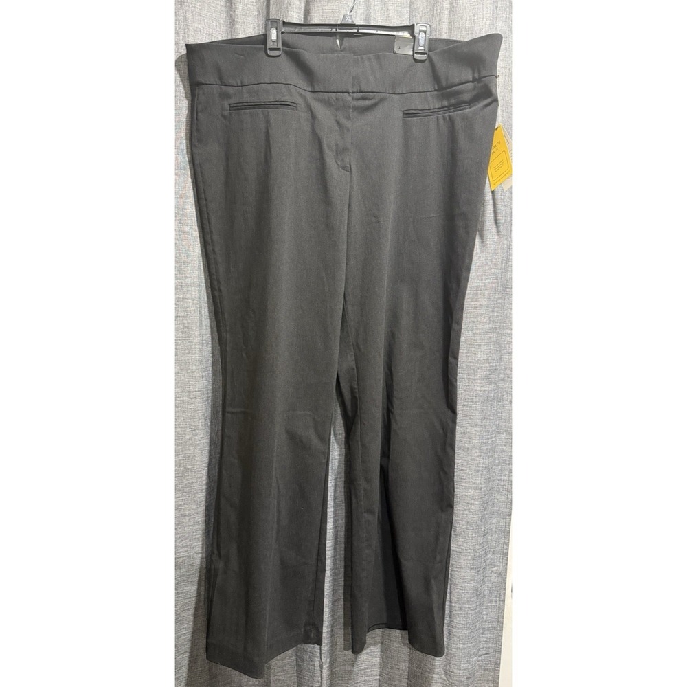Lane Bryant Women's Black Dress Pants Lafayette Straight Size 8T 48x36 NWT